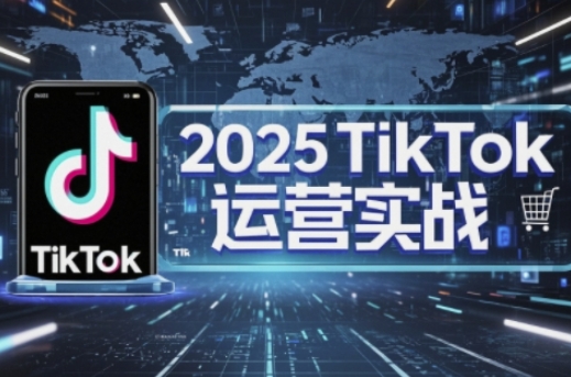 2025TikTok电商运营，掌握TikTok店铺运营核心技巧，实现低成本高转化-51创业资源库